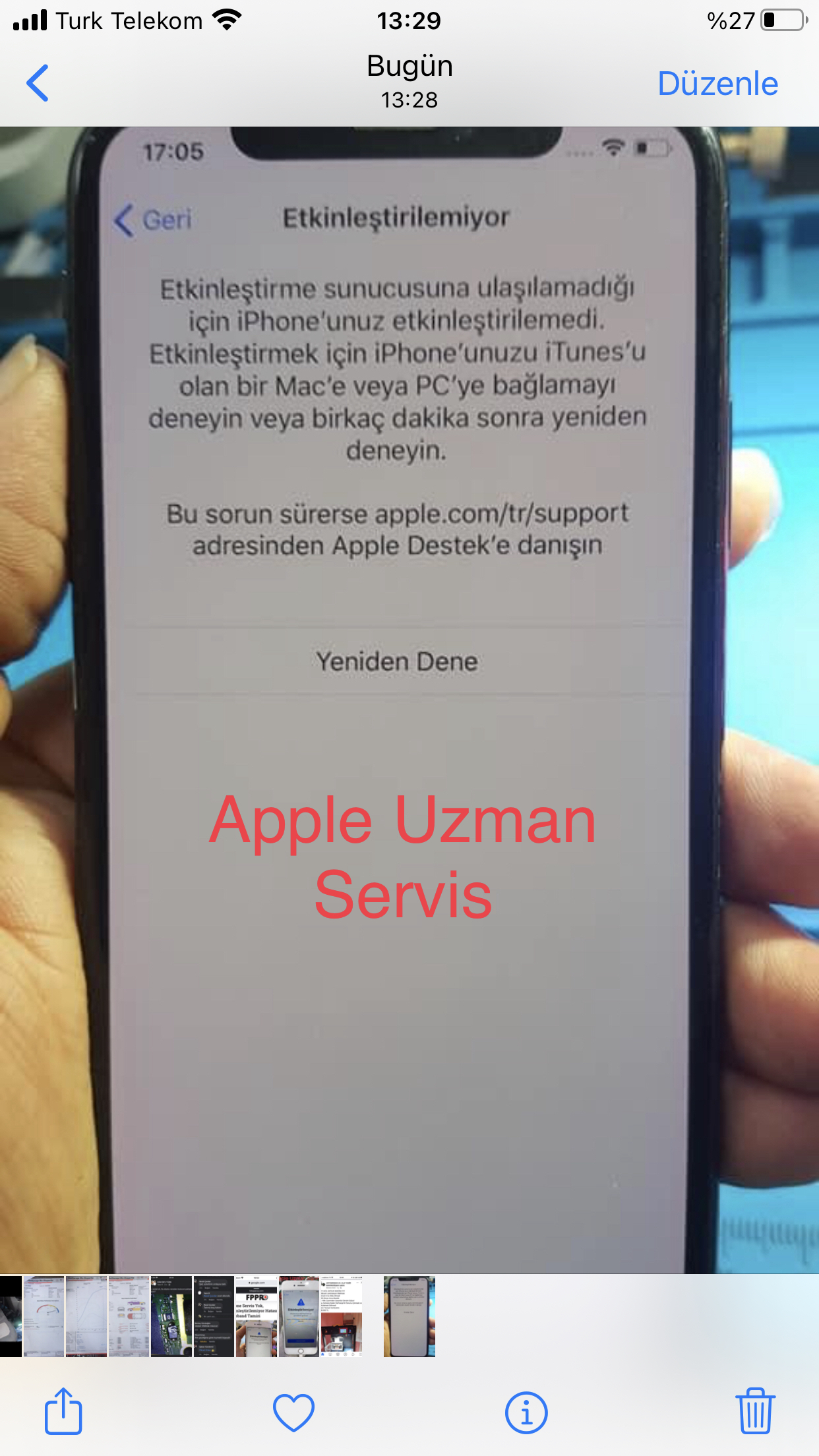 iphone 12 PRO MAX etkinle�tirilemiyor ��z�m� ve onar�m� Antalya